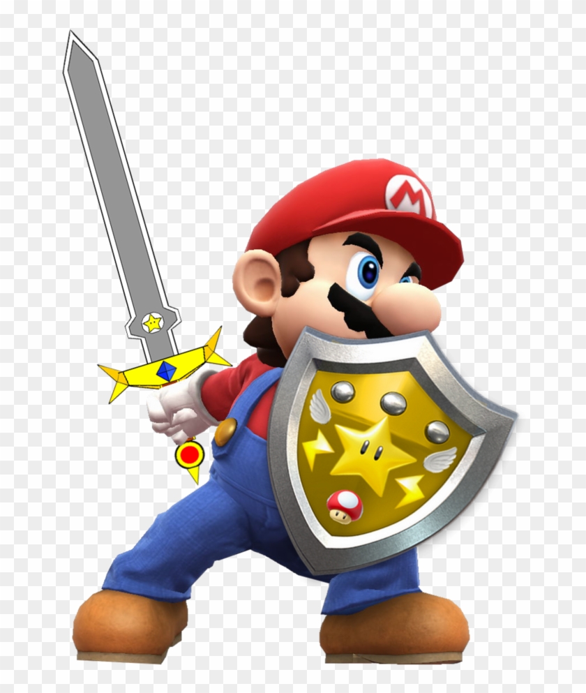 Mario Knight Of The Star 4 By Banjo2015 - Mario As A Knight #1033252