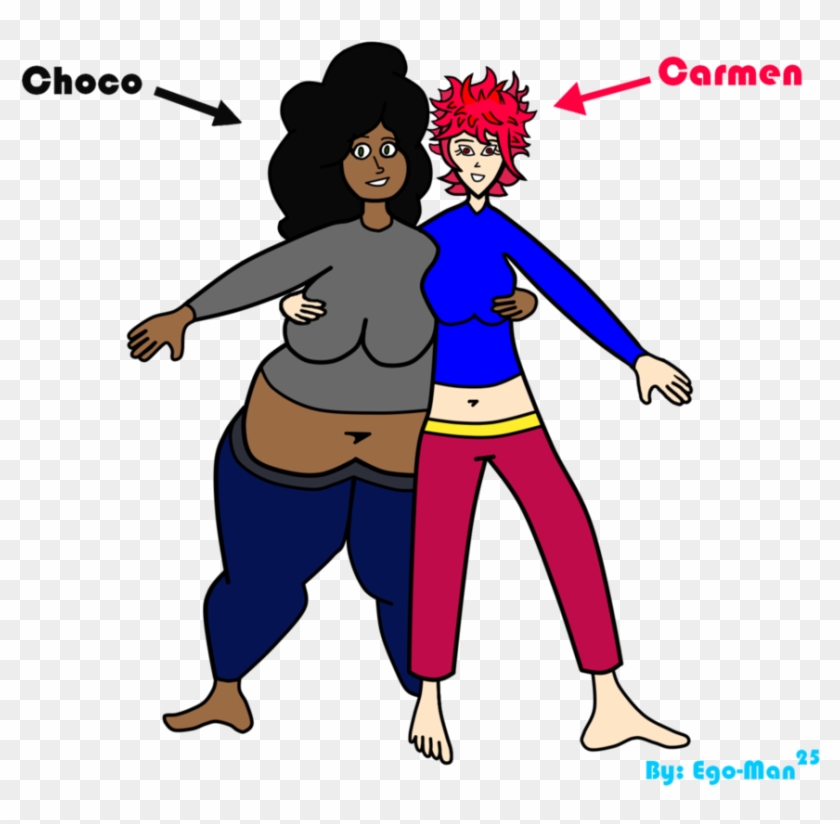 Choco And Carmen - Cartoon #1033336