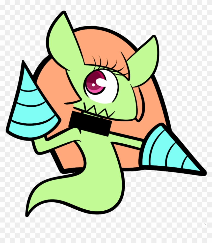 Oni Girl Ghost With Drills As Hands Thing By Duckydeathly - Cartoon #1033346