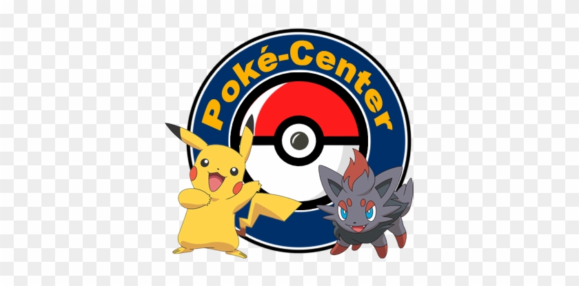 This Is The Logo For My Website, Poke-center - Roommates Rmk2536gm Pokemon Pikachu Peel And Stick #1033391