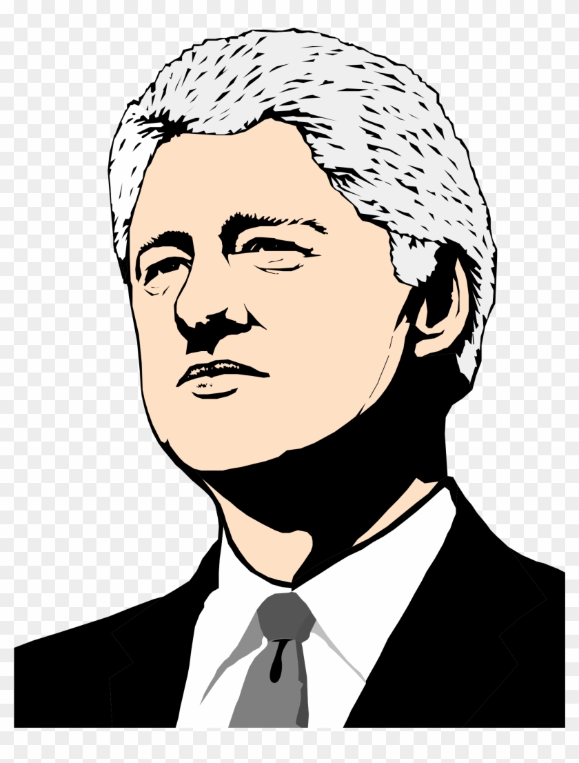 Big Image - Bill Clinton Clipart #1033424