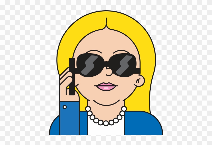 Hillary Clinton Clip Art - Hillary Clinton Emoji #1033427