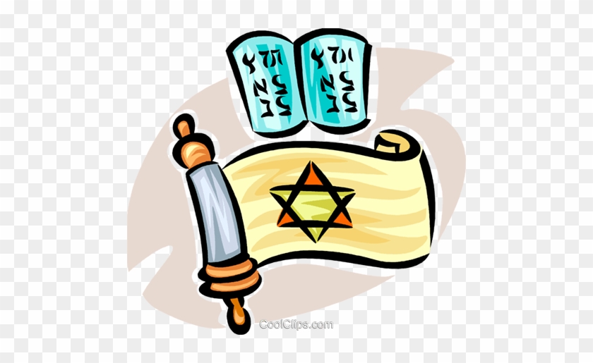 Judaism Royalty Free Vector Clip Art Illustration - Judentum Clipart #1033468