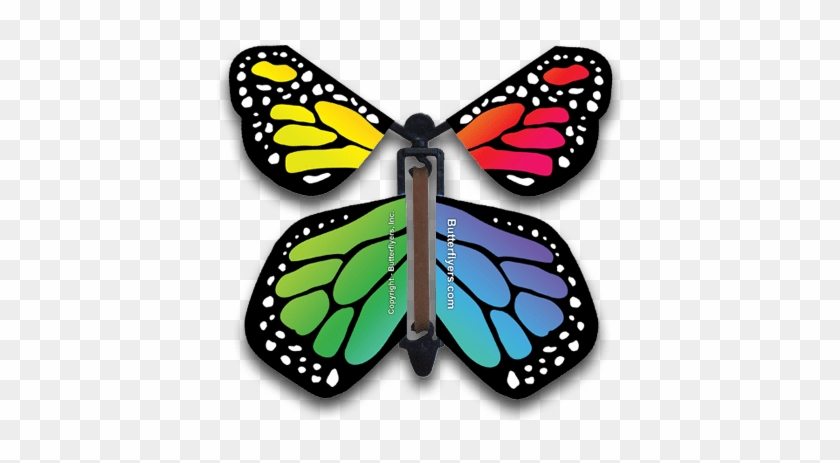 Pin Flying Butterflies Clip Art - Butterflyers #1033475