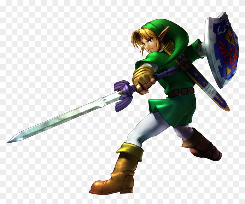 Zelda Clipart Transparent - Link Ocarina Of Time #1033589