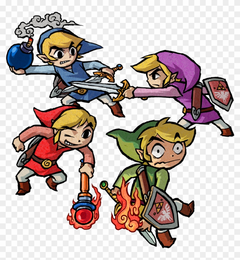 The Legend Of Zelda - Legend Of Zelda Four Swords #1033642