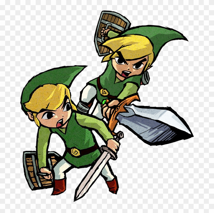 Toon Link And Toon Link By Legend-tony980 - Link Wind Waker #1033685