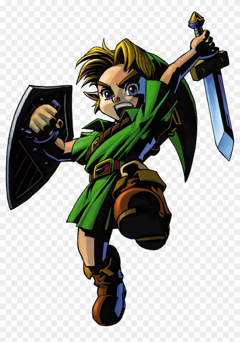 Link Artwork 2 - Legend Of Zelda Majora's Mask Link #1033719