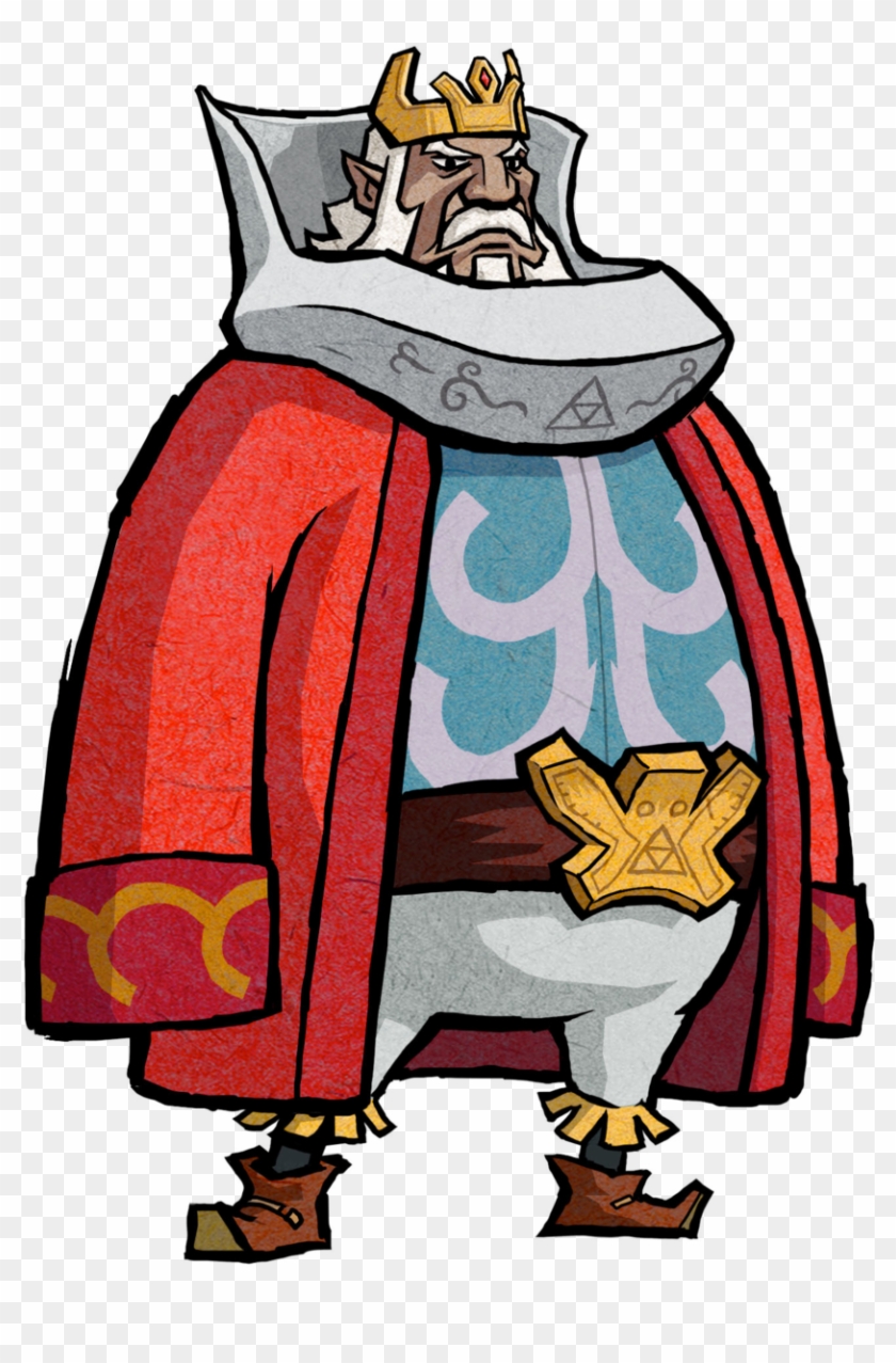 834px-daphnes Nohansen Hyrule - King Of Red Lions #1033741