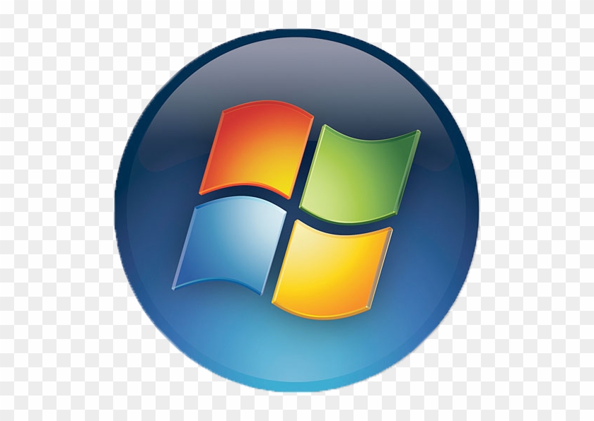 Windows Round Logo - Windows Vista Logo Png #1033773