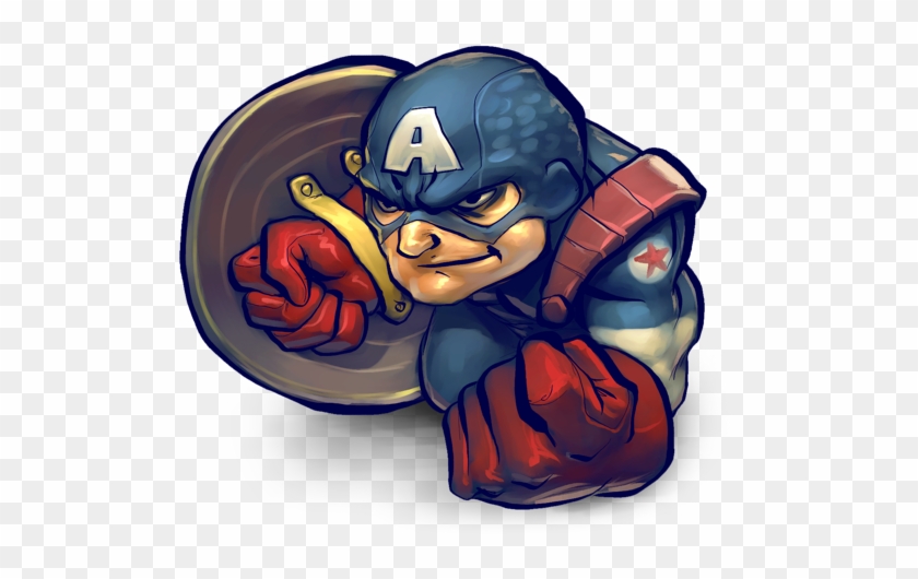 Comics Captain America Icon Skin For Agar - Logo Dream League Soccer  Superhero - Free Transparent PNG Clipart Images Download