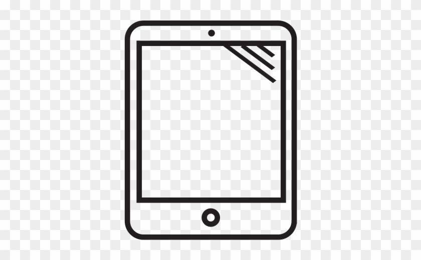 Ipad Tablet Pc Icon - Tablet Para Colorear #1033830