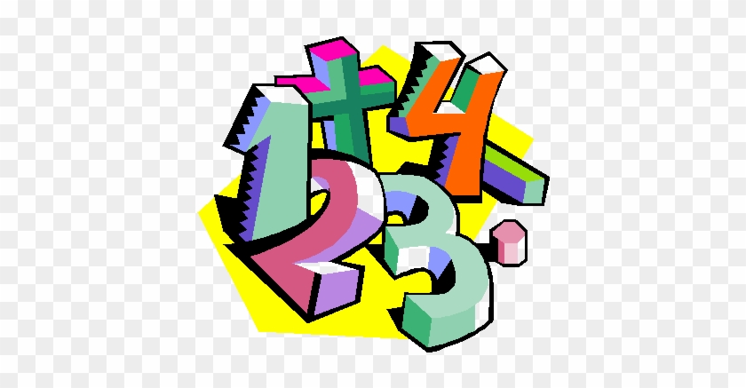 Assignment Notebook Clipart - Math Numbers Clipart #1033834