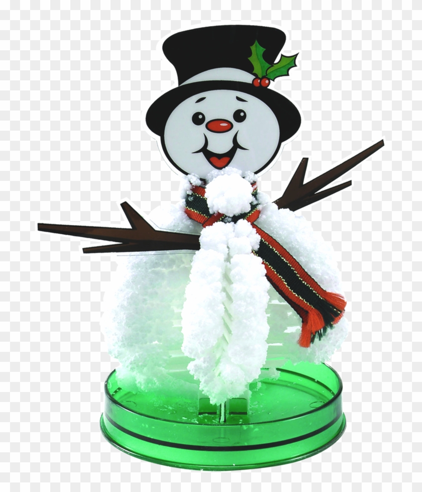 Snowman Magic Grower Standing On Its Container - Dci Do-it-yourself Magic Growing Snowman #1033867