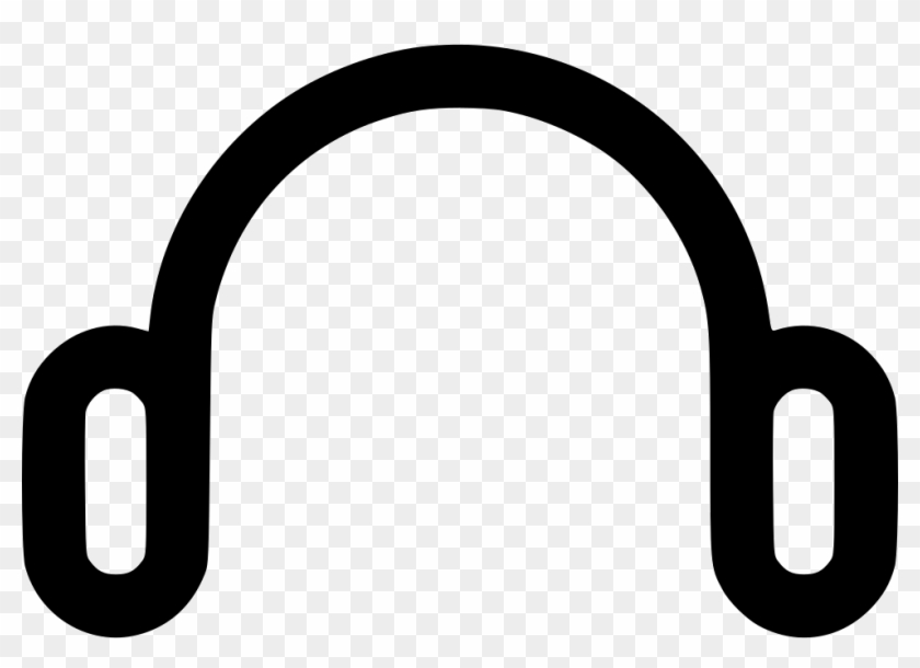 Headphone Handsfree Music Headphones Listening Headset - Headphones Png Ico #1033869