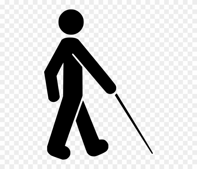 Blind People - White Cane #1033918