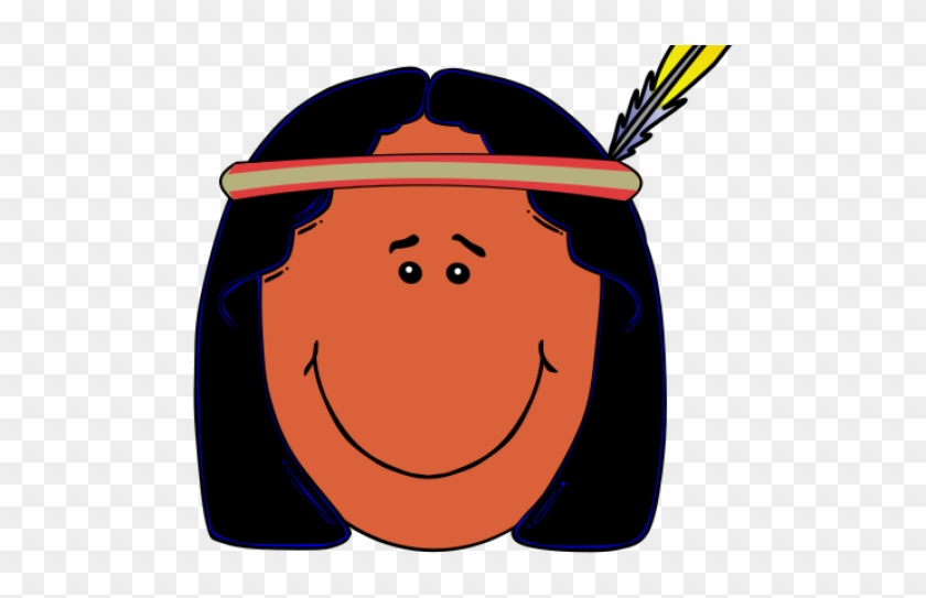 Native American Clipart Face - Clip Art #1033921