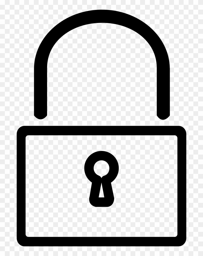 Lock Clipart Password - Password Lock Icon Png #1033942