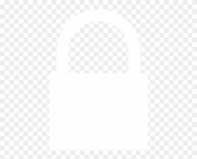 Lock Logo White Png #1033945