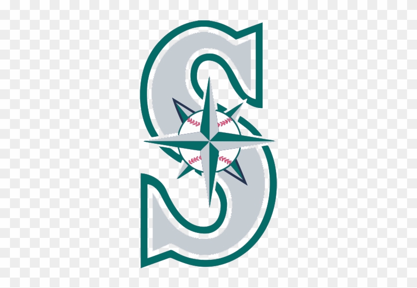 Seattle Mariners Mlb Cleveland Indians Los Angeles - Seattle Mariners Logo Png #1033955