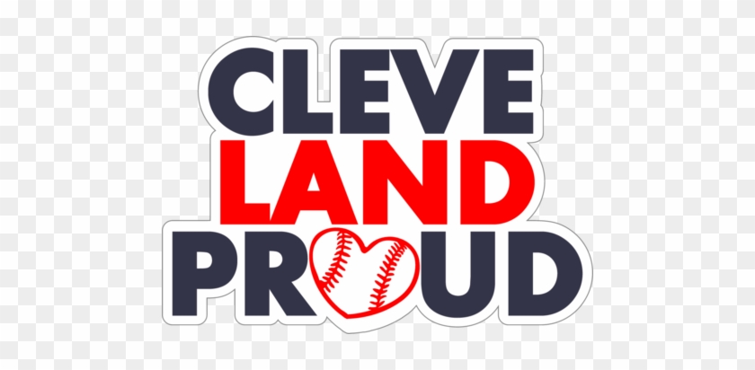 Cleveland Proud 5" Wide Indians Magnet - Cleveland Indians #1034067