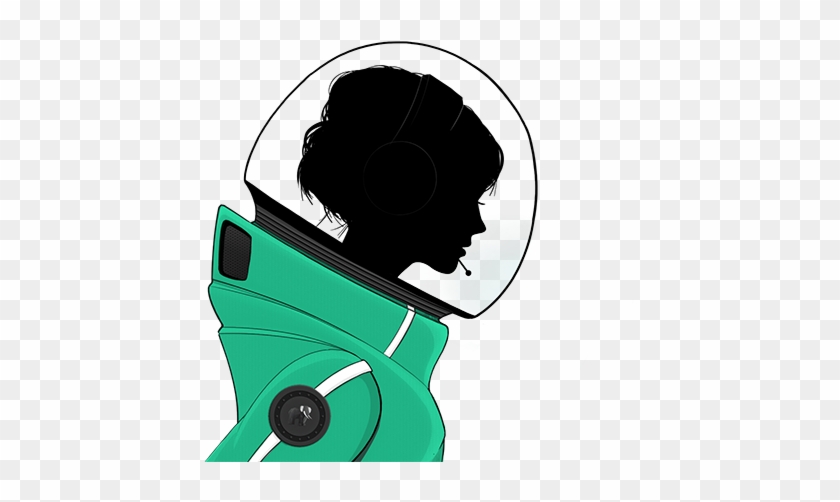 Astronaut Lady - Idea Evolver #1034079