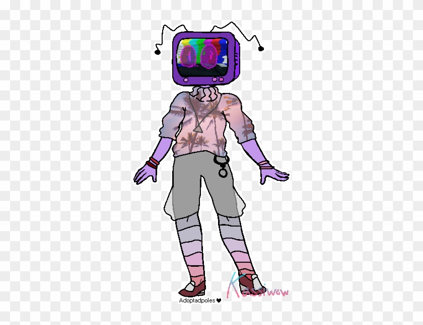 Ota Tv Head Adoptable By Kassiwow - Cartoon #1034084