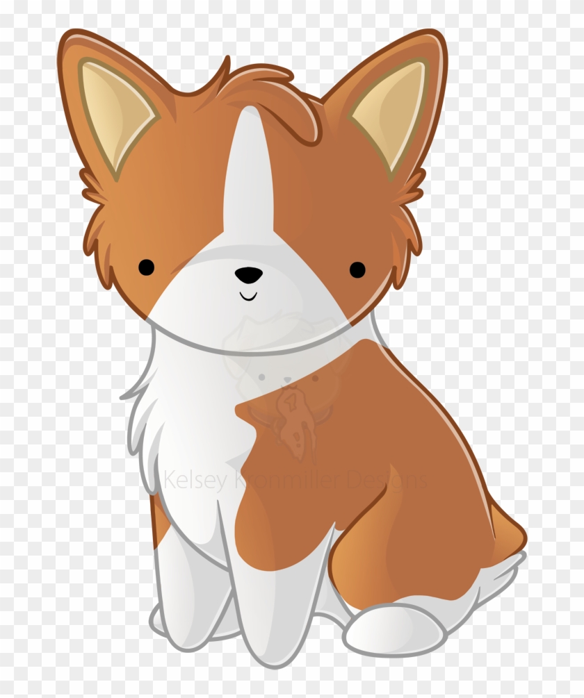 Drawn Corgi Chibi - Transparent Corgi Animation Drawing #1034129