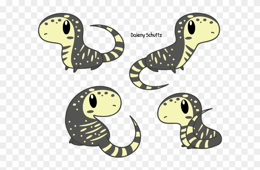 Drawn Lizard Chibi - Chibi Tegu #1034146