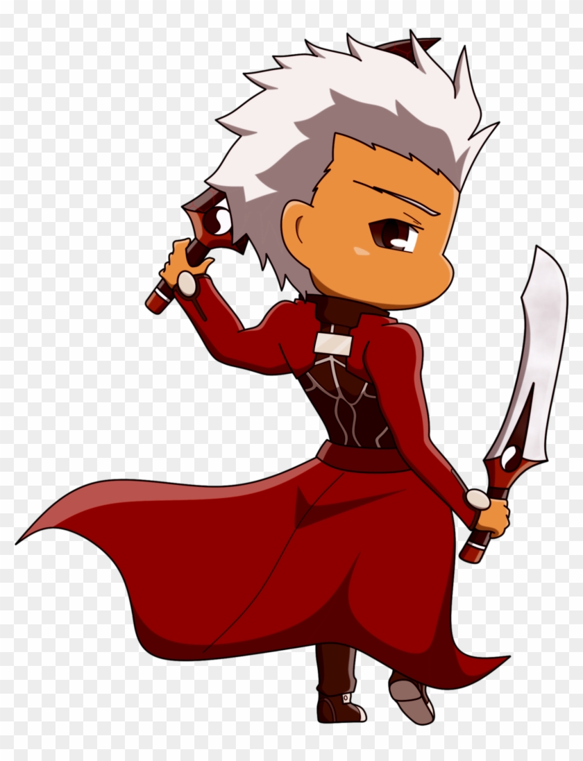 Night] Chibi Archer By Sallaria - Archer Fate Stay Night Chibi #1034156