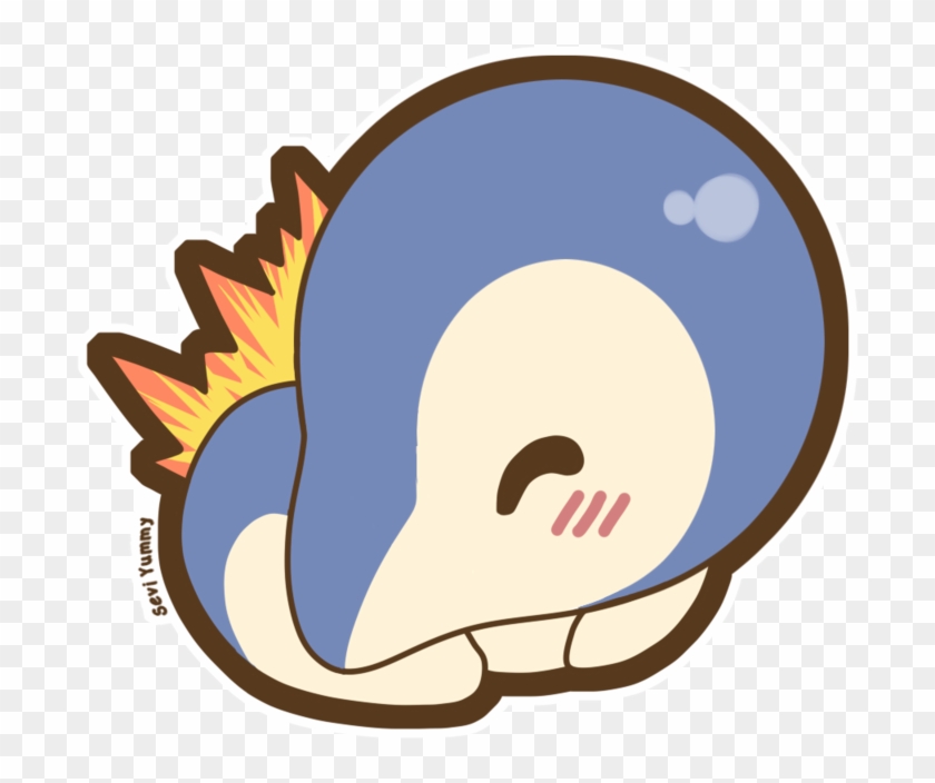 Pokemon Clipart Chibi - Pokemon Cyndaquil Chibi #1034180