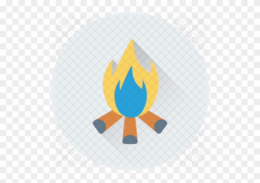 Campfire Icon - Circle #1034241