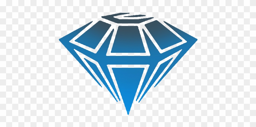 Blue Diamond Png Image - Diamond Logo Png #1034254