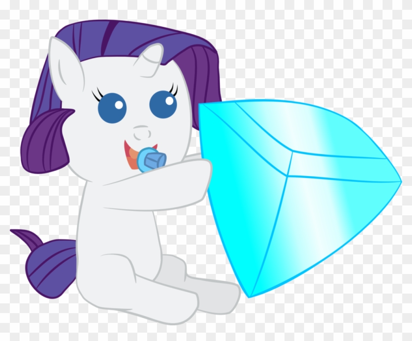 Baby Rarity With A Diamond By Mighty355 - Baby Twilight Sparkle Mighty 355 #1034261