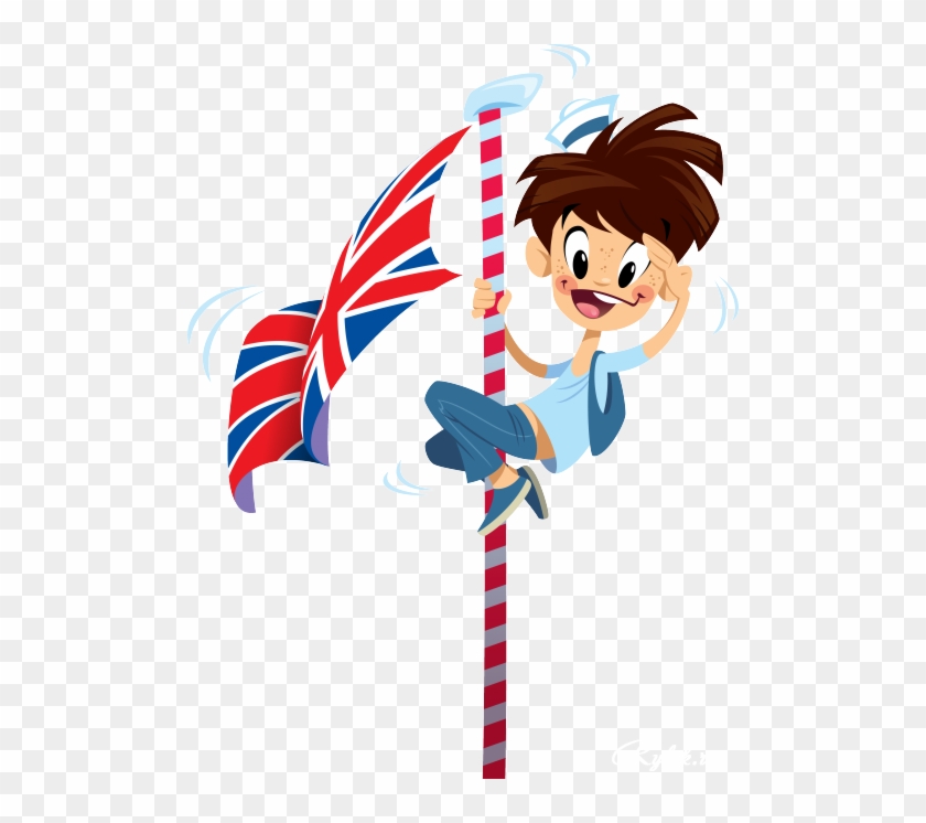 English Flag Clip Art - Banderas Animadas De Inglaterra #1034267