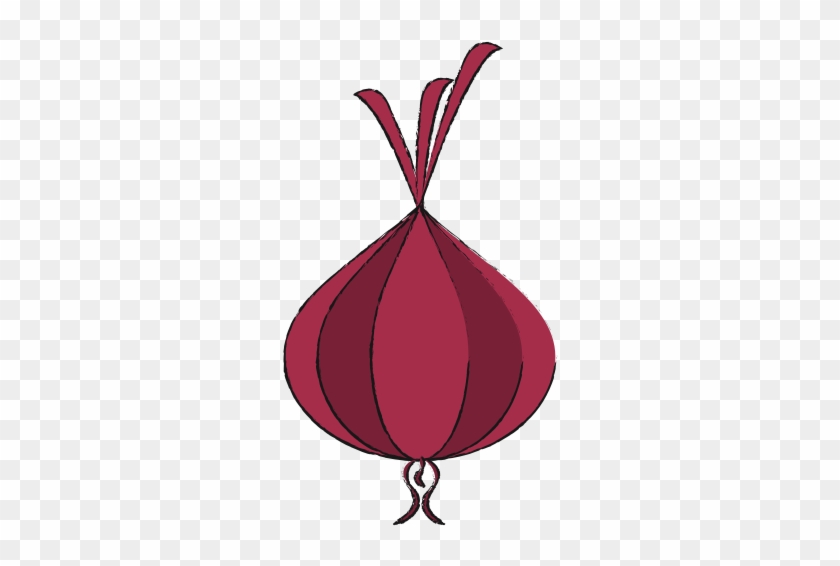 Natural Onion Vegetable - Graphic Design #1034308