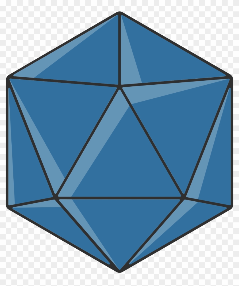 Big Image - 20 Sided Dice Png #1034353