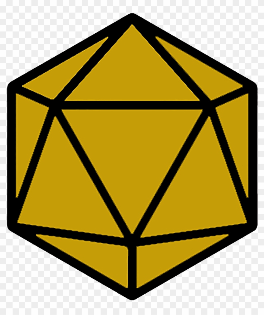 Characters - 20 Sided Dice Vector #1034370