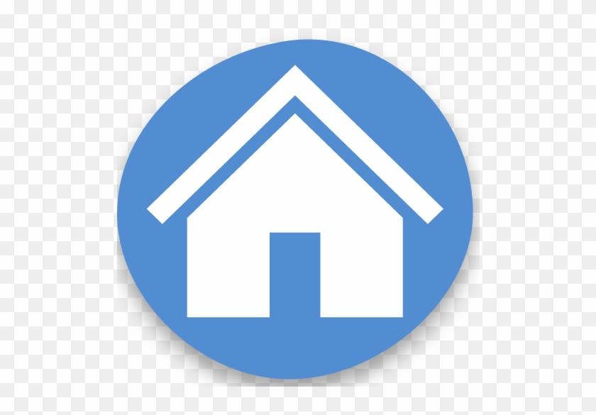 house icon blue png