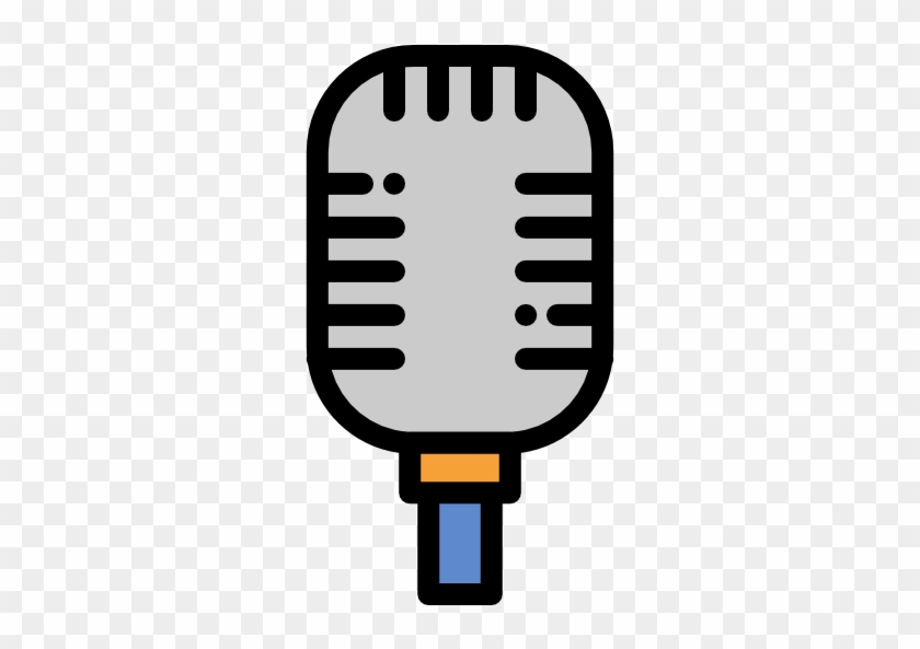 Microphone Free Icon - Microphone Free Icon #1034494
