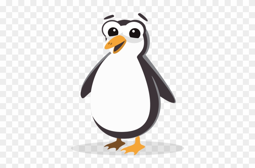 Penguin Cartoon - Cartoon Penguin Waving Transparent Background #1034518