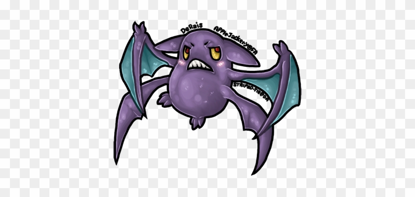 Grumpy Crobat By Striped-tie - Cartoon #1034531