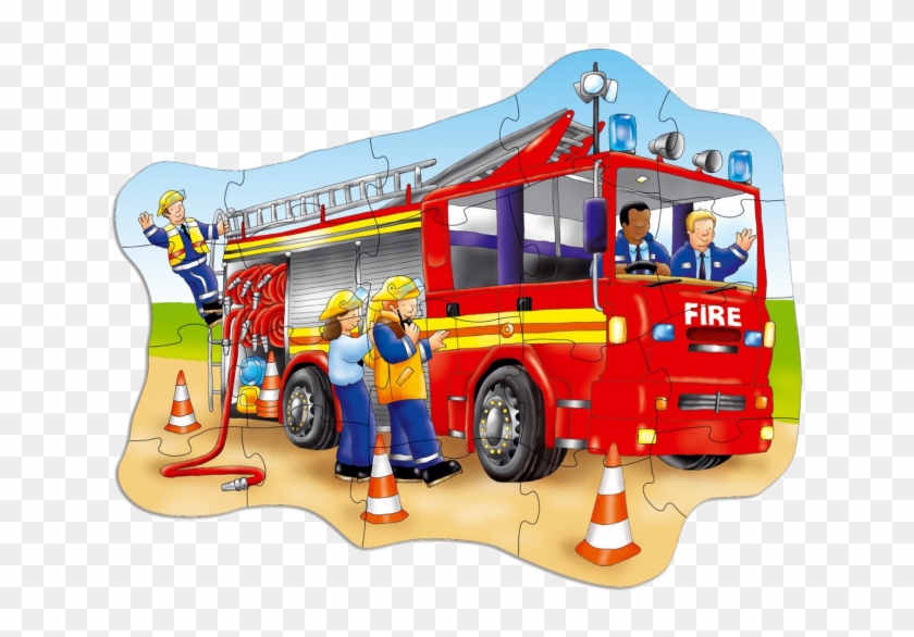 Big Fire Engine - Orchard Toys Big Fire Engine #1034574
