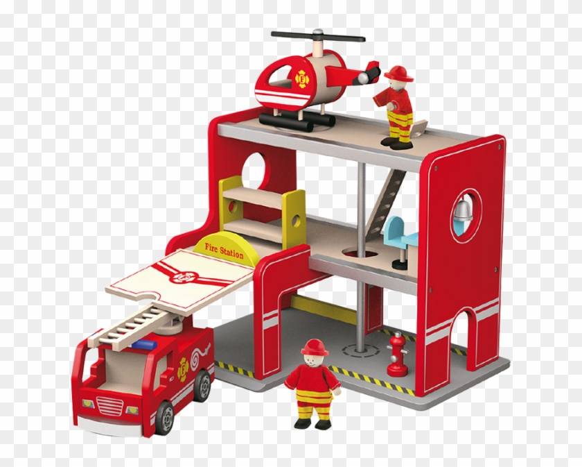 Wooden Toy Fire Station #1034581