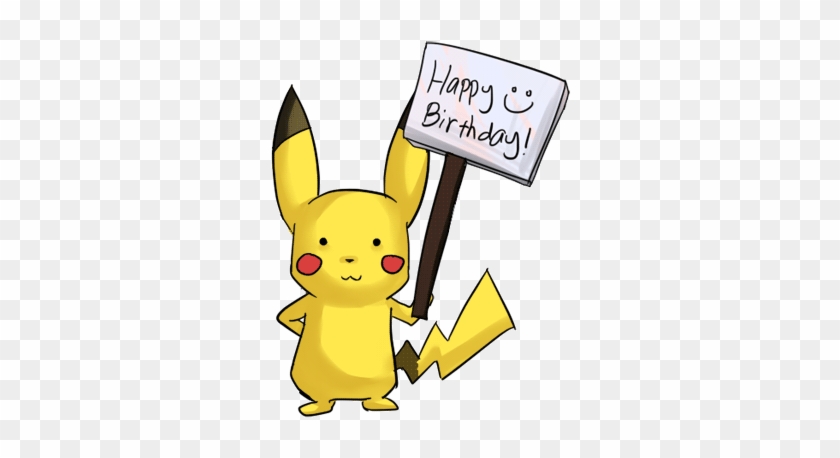 Birthday Clipart For Guys - Happy Birthday Luke Pokemon #1034608
