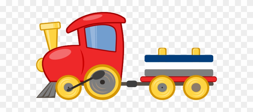 Train Background Clipart - Cartoon Train Transparent Background #1034682