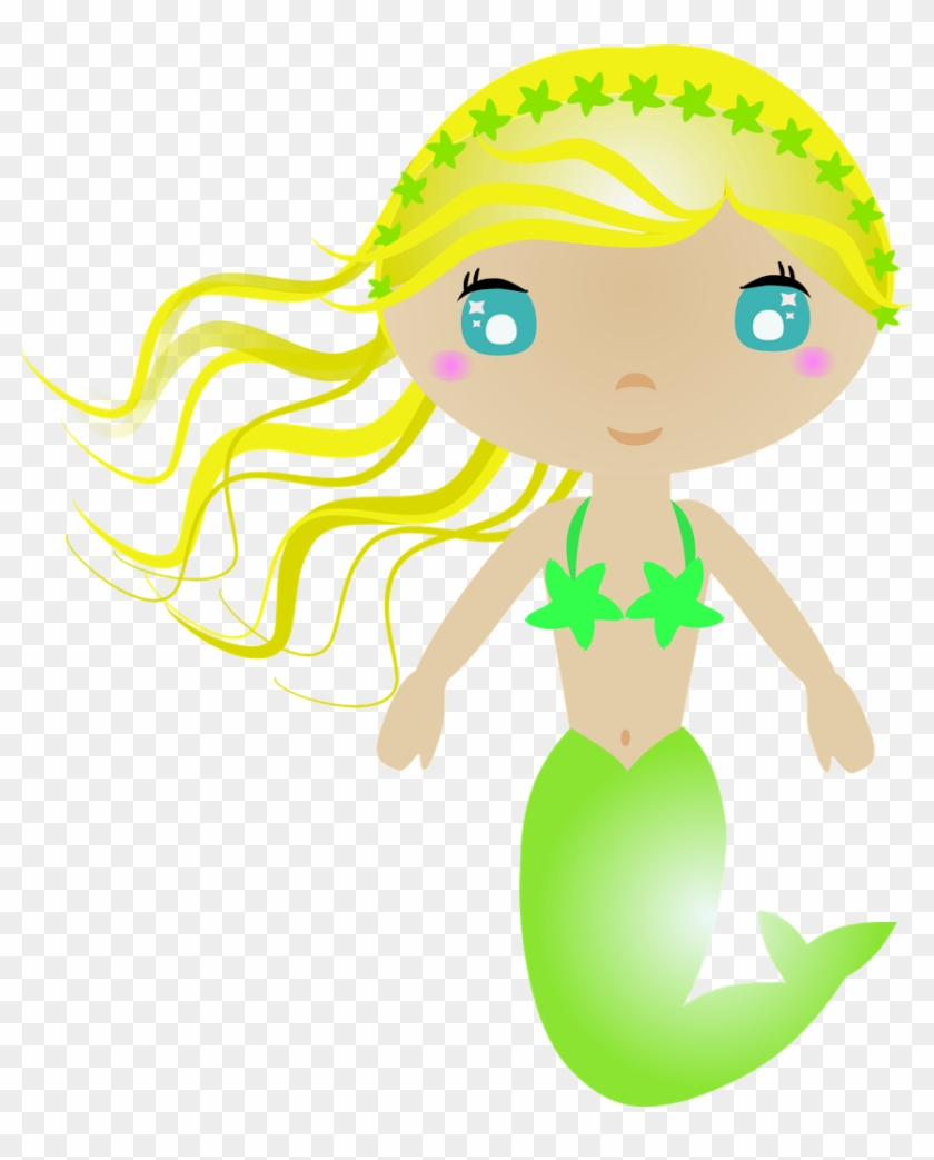 Mermaid - Clip Art #1034735