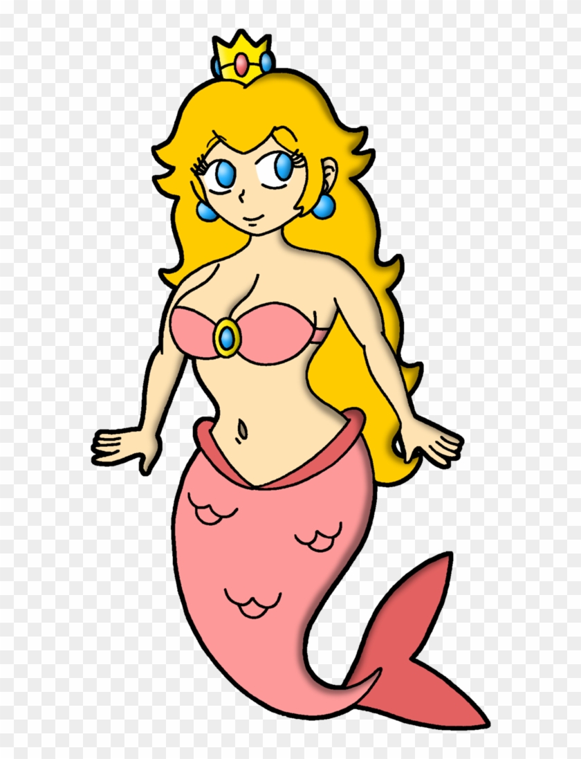 Mermaid Peach By Polishedbrain - Fan Art #1034750