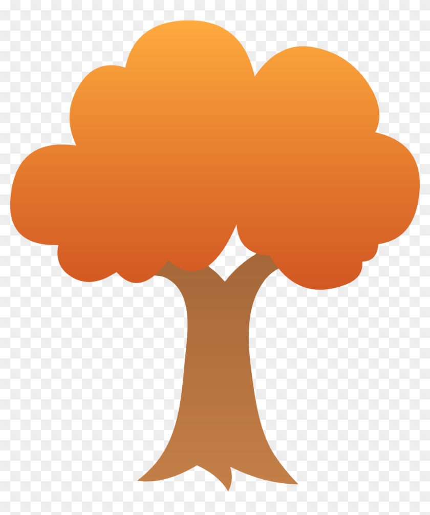 Financing Clipart - Fall Tree Cartoon Clipart #1034950