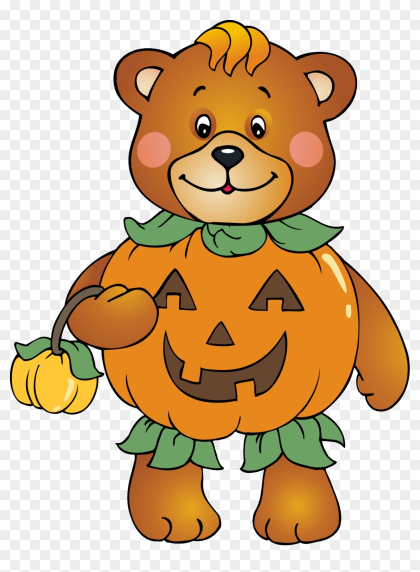 Free Halloween Halloween Clip Art Spider Free Clipart - Teddy Bear #1035025